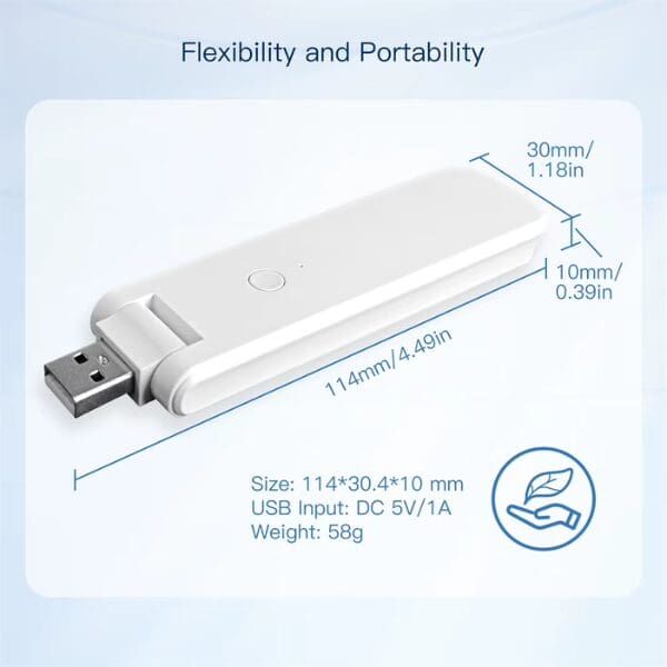 Tuya Smart USB Multi-Mode Gateway – WiFi Hub with Zigbee 3.0 & Bluetooth 5.0