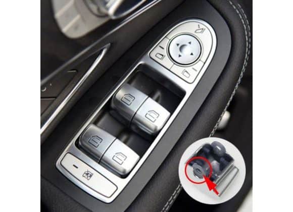 WINDOW SWITCH BUTTON REPLACEMENT FOR MERCEDES W205 - RIGHT SIDE (SINGLE BUTTON)