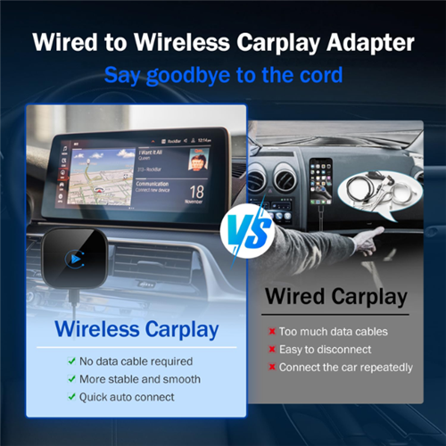 Carplay 2 in 1 Wired to Wireless Dongle