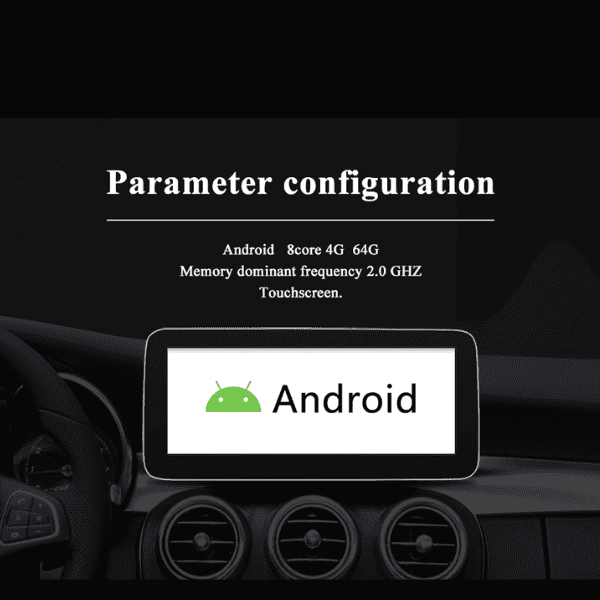 Mercedes C Class 10.25" W205 Android Navigation Infotainment Unit with CarPlay Android Auto NTG.5.0