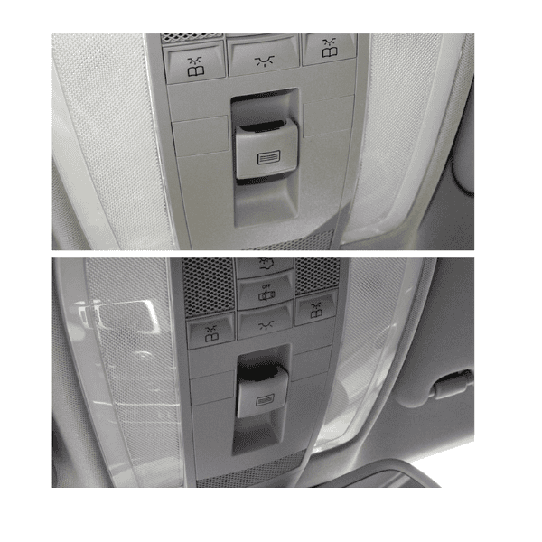 Mercedes W204 Sunroof Switch Button (Grey) - 21290010239051