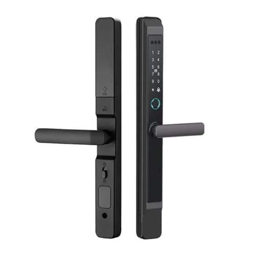 Glass Sliding Door Lock Smart Tuya App Biometric