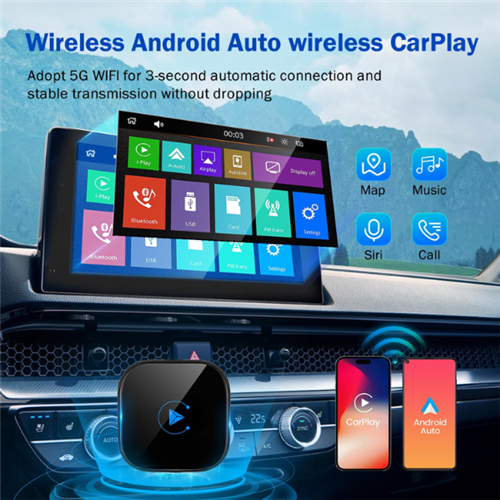 Carplay 2 in 1 Wired to Wireless Dongle