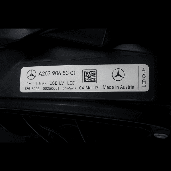 Mercedes-Benz GLC Left Front Headlight (Refurbished OEM Unit) - A2539065301