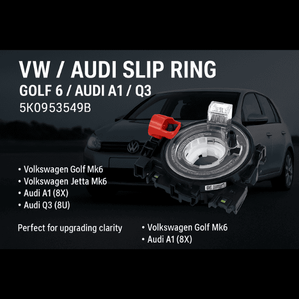 VW/Audi Slip Ring Golf 6 Audi A1 Q3 - 5K0953549B