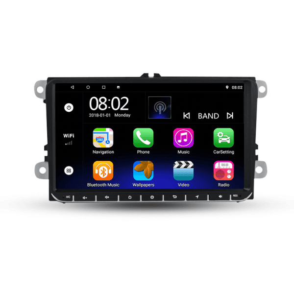 VW Android Radio Navigation Infotainment Unit CarPlay Android Auto 2GB 32GB