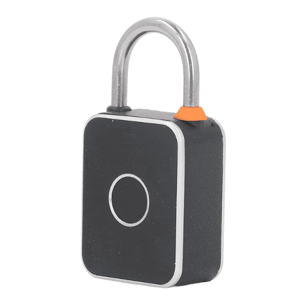 Mini Fingerprint Smart Padlock - Black