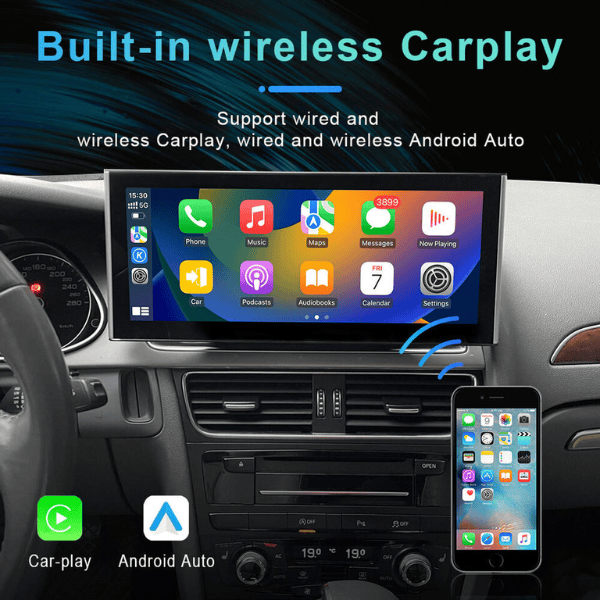 10.25" Android Car GPS Radio Navigation Wireless Carplay For Audi A3 2014-2020 - 4GB 64 GB