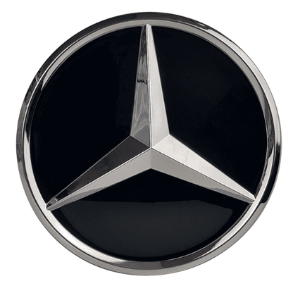 Glass Mirror Badge Compatible With Mercedes W205 Main Grille - A0008881000