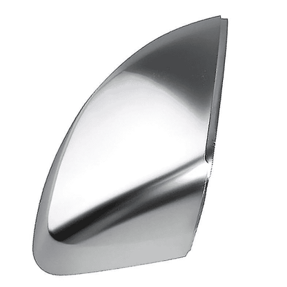 Matte Silver Chrome Brushed Side Mirror Cover for A3 S3 14-18 - Left Side