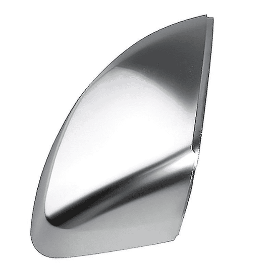 Matte Silver Chrome Brushed Side Mirror Cover for A3 S3 14-18 - Left Side