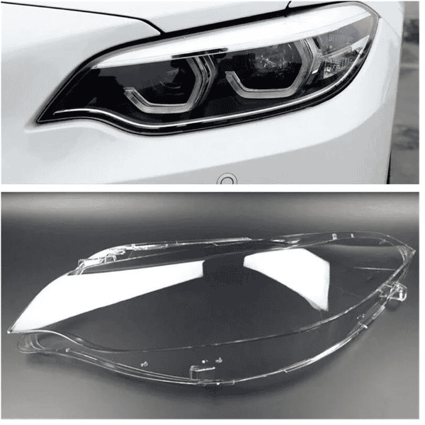 BMW 2 Series F22 F23 12-20 Headlight Replacement Lens - Left Side