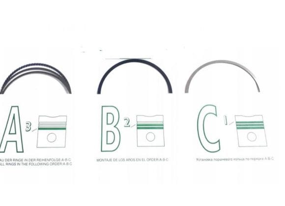 PISTON RING KIT 03C198151F