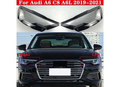 Audi A6 C8 19-22 Headlight Replacement Lens 4K0941040DDZ - Left Side