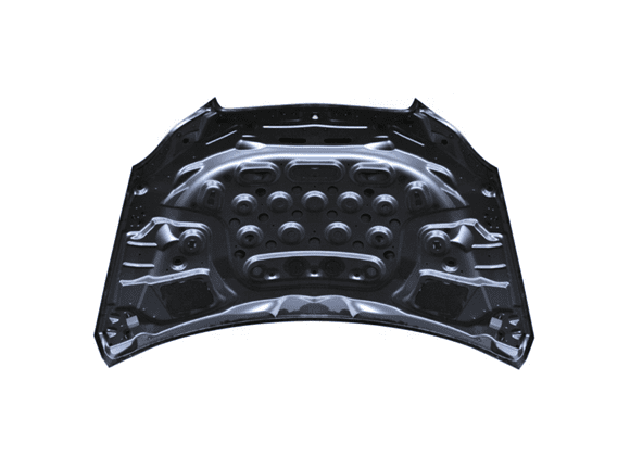 MERCEDES W205 C CLASS ALUMINUM BONNET - 2058800457