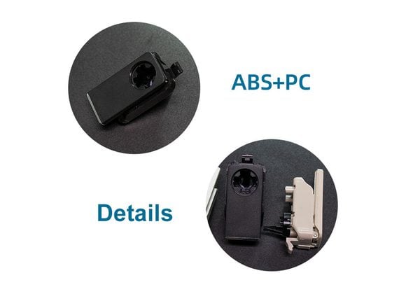 MERCEDES GLOVE BOX CUBBY HOLE HANDLE REPLACEMENT FOR W204 - Black