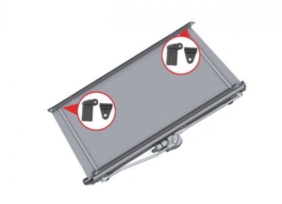REAR SUN WINDOW BLIND REPAIR KIT FOR BMW AND MERCEDES