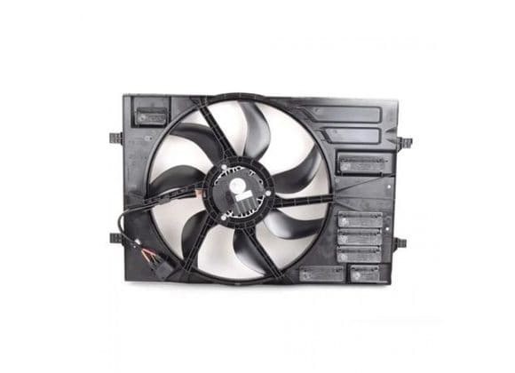 RADIATOR FAN AND SHROUD - COMPATIBLE WITH VW GOLF 7 - 5Q0121203AA / 5QD955455B