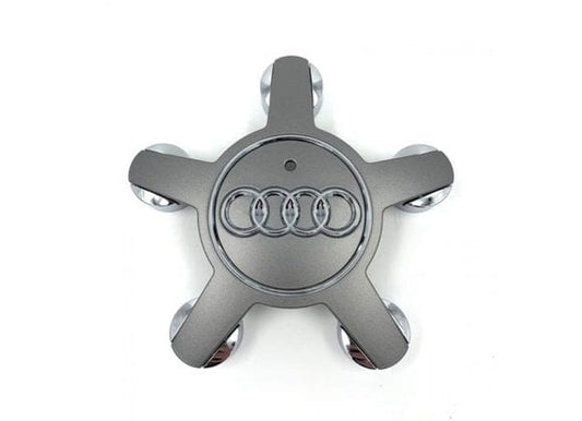 ALLOY CENTRE WHEEL HUB CAP FOR AUDI - SINGLE 4F0601165N