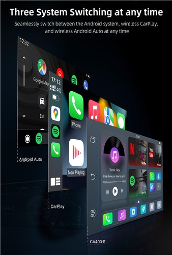Play2Video Pro All in One Multimedia Adapter - Wired to Wireless Carplay Android Auto