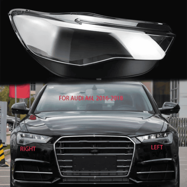 Audi A6 C7 15-18 Headlight Replacement Lens 4G0941035DDZ - Left Side