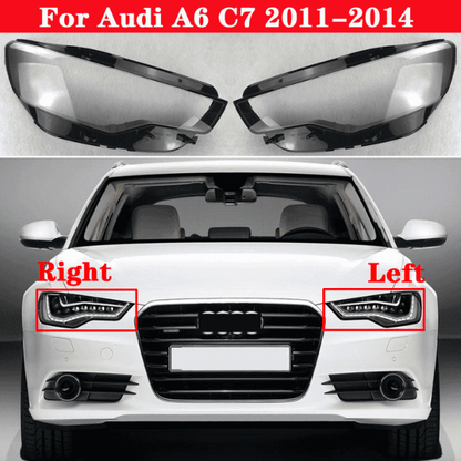 Audi A6 C7 11-14 Headlight Replacement Lens 4GO941005DDZ - Left Side