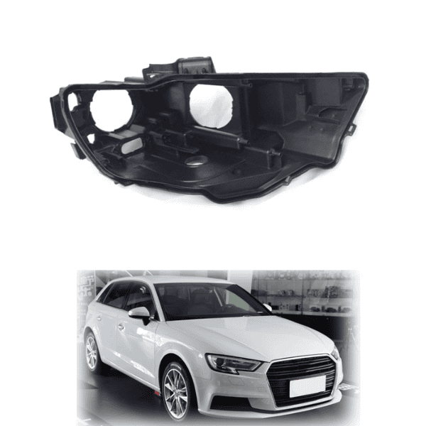 Audi A3 2017+ Headlight Back Cover Housing Replacement 8V0941044GDDK - Right Side