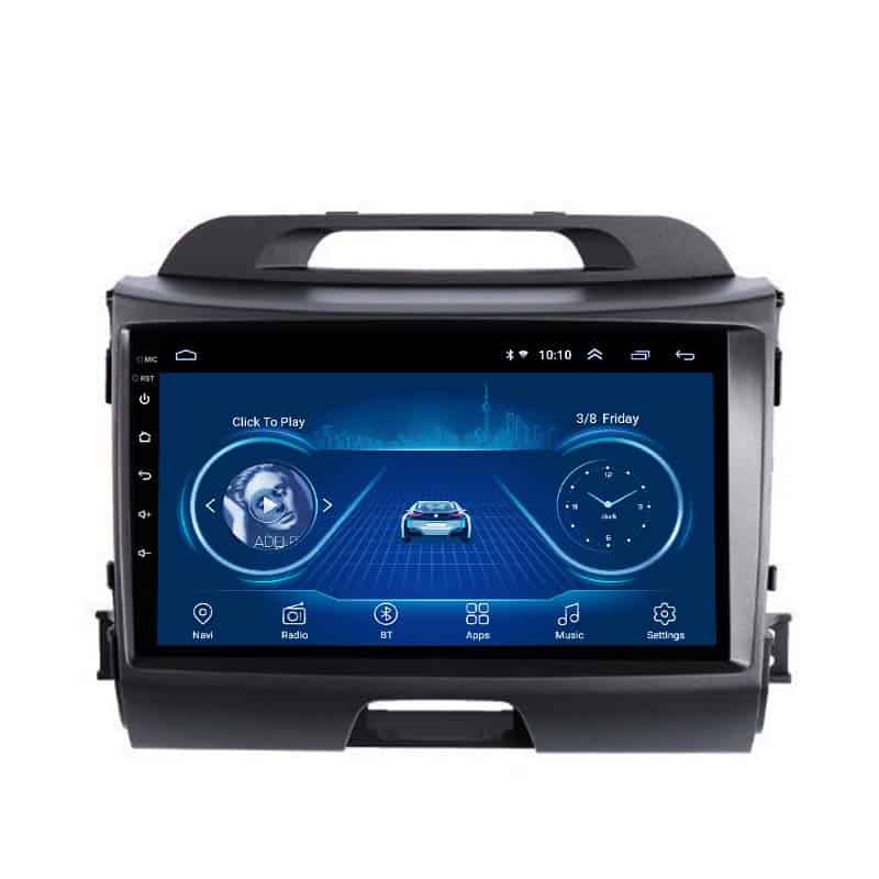 Kia Sportage 2013 Android Navigation Infotainment with Carplay and Android Auto