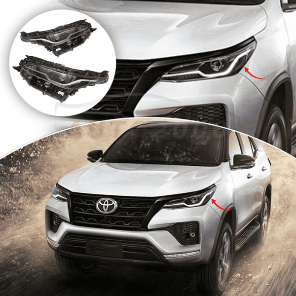 Toyota Fortuner 2021-2023 Headlight - Right Side