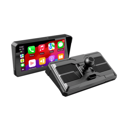 Motorcycle DVR 6.25″ Display – Wireless CarPlay, Android Auto, GPS