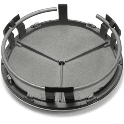 Mercedes Centre Wheel Hub Cap 75mm - Single Silver Chrome