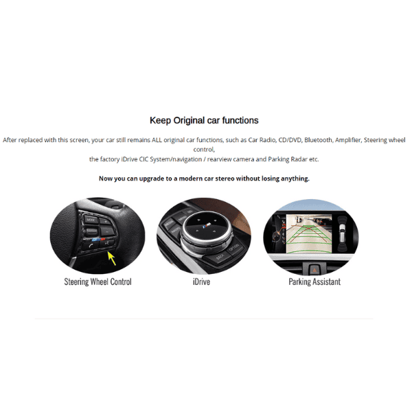 10.25'' BMW 1 series E87 Android 13 Navigation GPS for BMW E81 E82 E87 E88 (CIC)