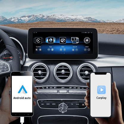 Mercedes C Class 10.25" W205 Android Navigation Infotainment Unit with CarPlay Android Auto