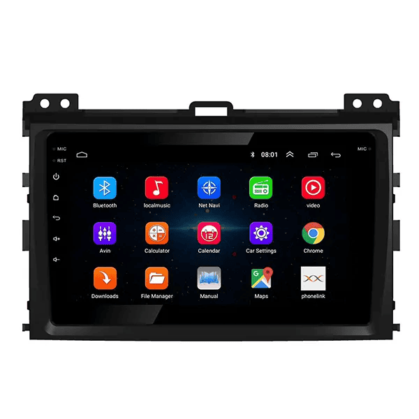 Toyota Prado 2002- 2009 Android Multimedia System with Car Play and Android Auto