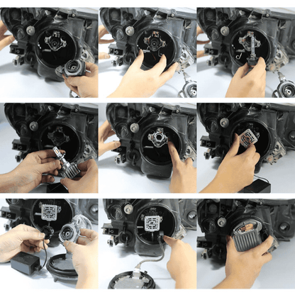 D2S LED Bulbs Conversion kit to Original HID Ballast - Set of 2