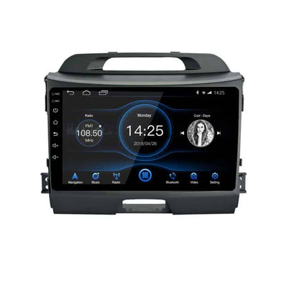 Kia Sportage 2013 Android Navigation Infotainment with Carplay and Android Auto