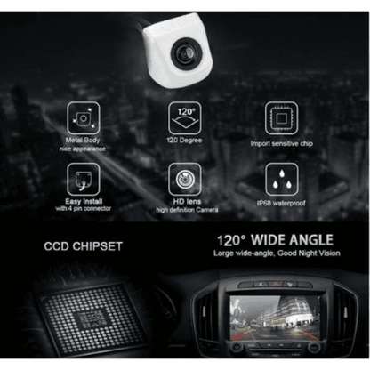 Universal Car Rear View Camera (Black Colour)