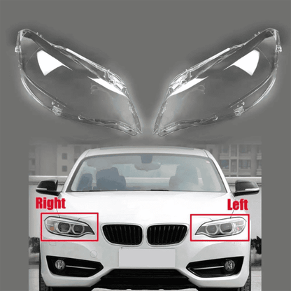 BMW 2 Series F22 F23 12-20 Headlight Replacement Lens - Left Side