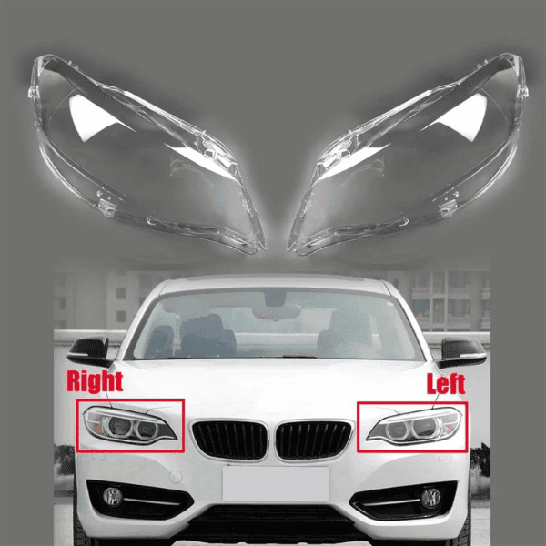 BMW 2 Series F22 F23 12-20 Headlight Replacement Lens - Right Side