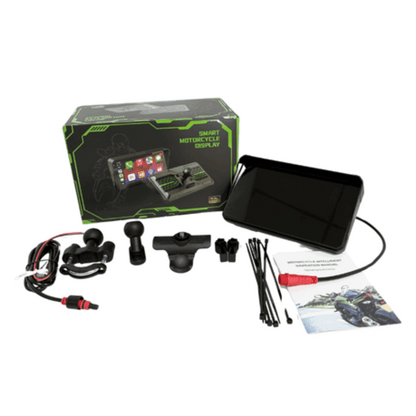 Motorcycle DVR 6.25″ Display – Wireless CarPlay, Android Auto, GPS