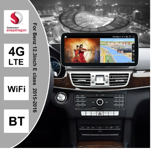 Mercedes Benz W212 W207 Android Screen GPS Navigation System