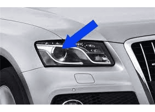 Audi Q5 2009-2012 Car Front Headlamp Lens 8R0941004AHDDZ - Right
