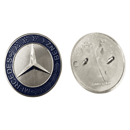 Mercedes Benz 57mm Bonnet Badge - A2188170116 Blue Colour