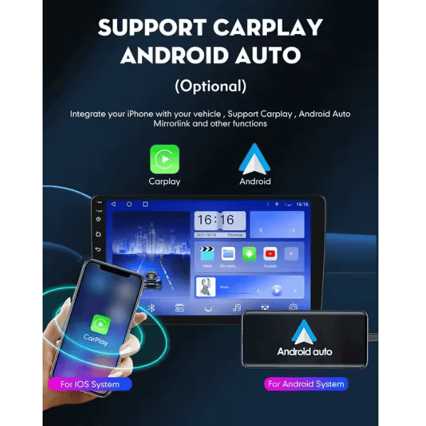 Ford Ranger Android Multimedia 2016-2022 Car Play and Android Auto