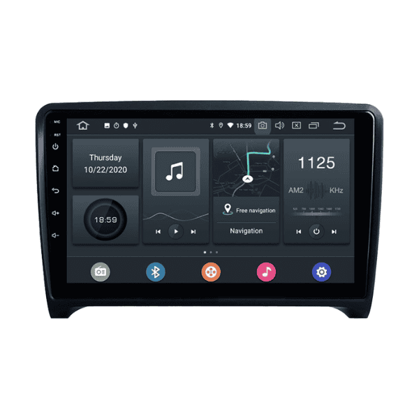 Audi TT 06-14 Android Navigation with Android Auto and Apple Carplay