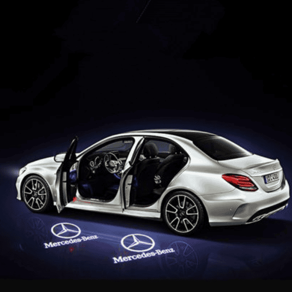 Car Door Logo Lights For Mercedes-Benz S Class Vito V-Class W447 2008-2013 W211 C216 W639