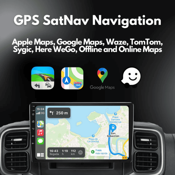 AUDI A4 / A5 (09 – 16) OEM FIT 10.25″ HD Touch-Screen Android Navigation System with CarPlay/Android Auto