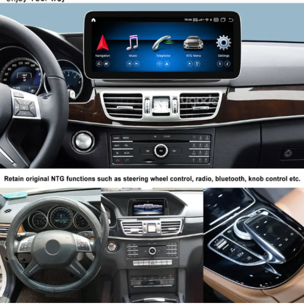Mercedes Benz W212 W207 Android Screen GPS Navigation System