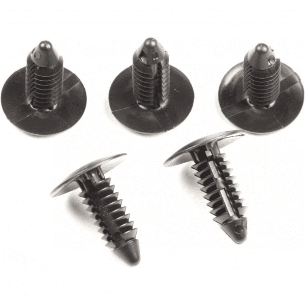 Plastic Push Rivets - 20mm set of 5