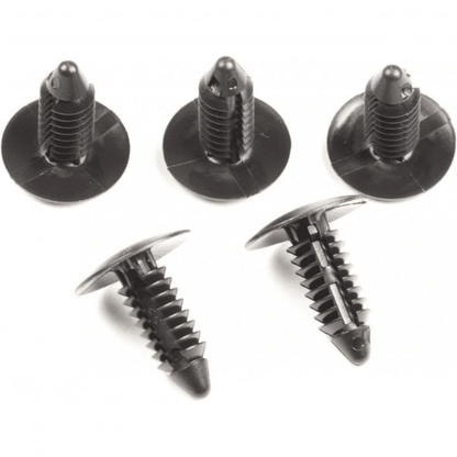 Plastic Push Rivets - 20mm set of 5